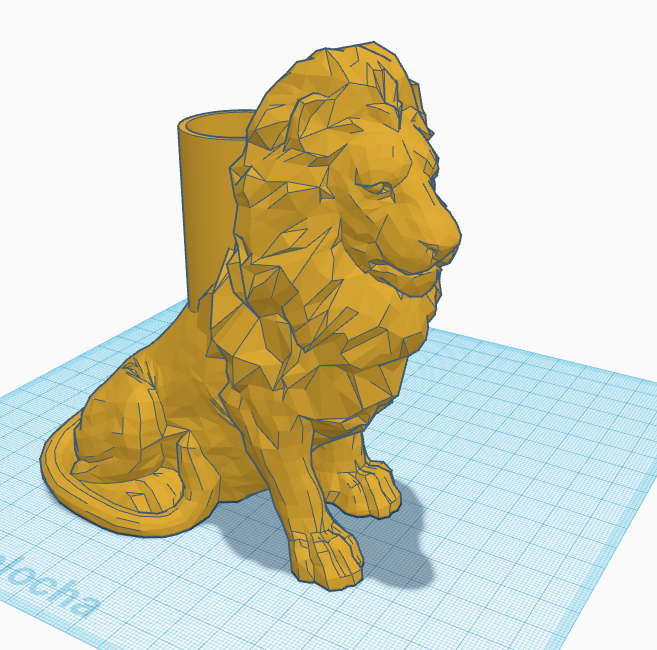 Prusa Lion - Pen Cup v2
