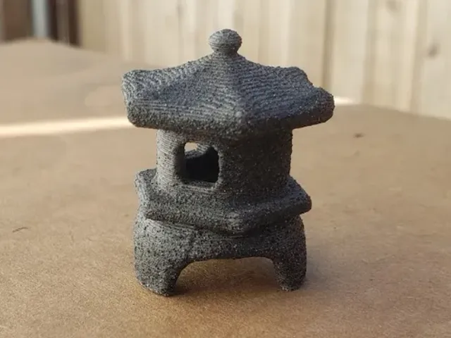 Hexagonal Miniature Garden Pagoda Lantern