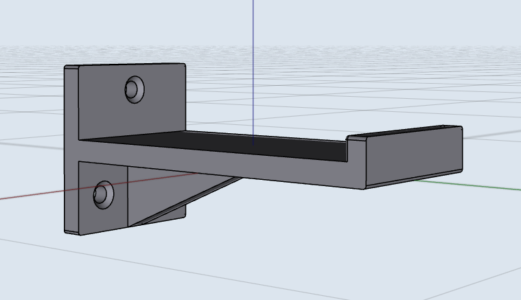 Shelf Mount by prasadp4009 | Download free STL model | Printables.com