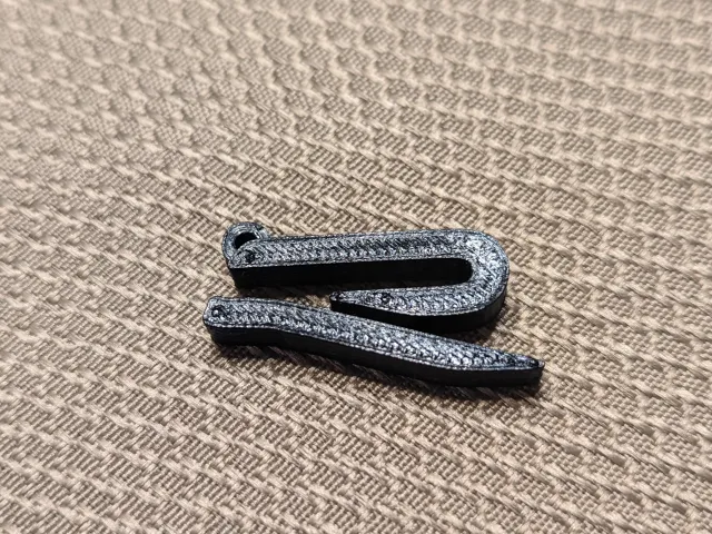 Minimalist Volkswagen (VW) Golf R Keychain (2022+)