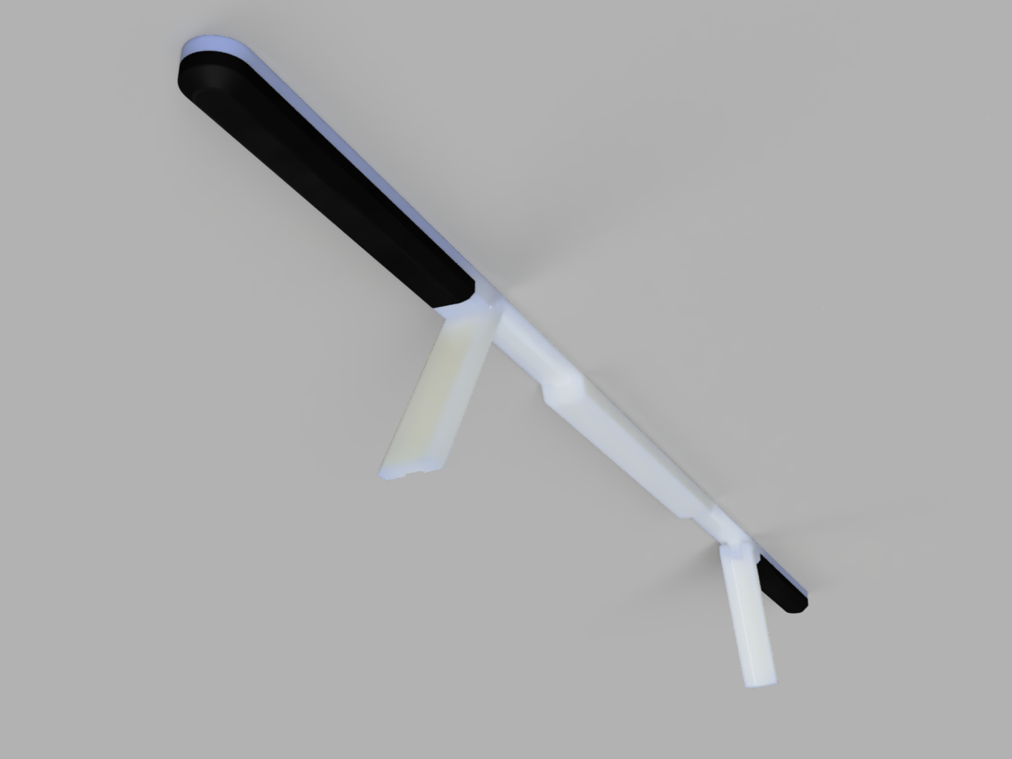 Legion foldable legs with TPU feet and spacer for 17in version