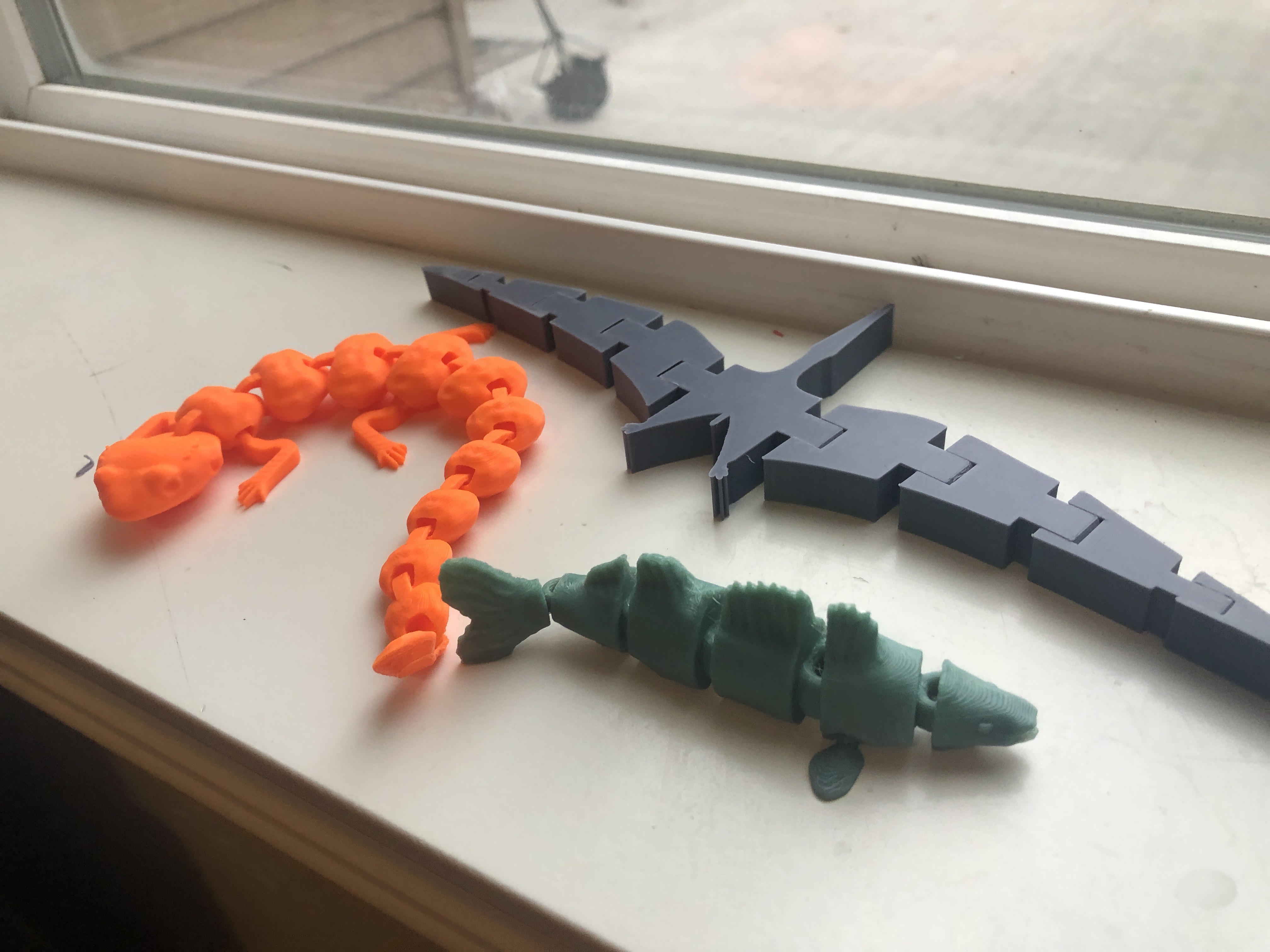 Miniatura 2 do modelo 3D Articulated Pterodactyl
