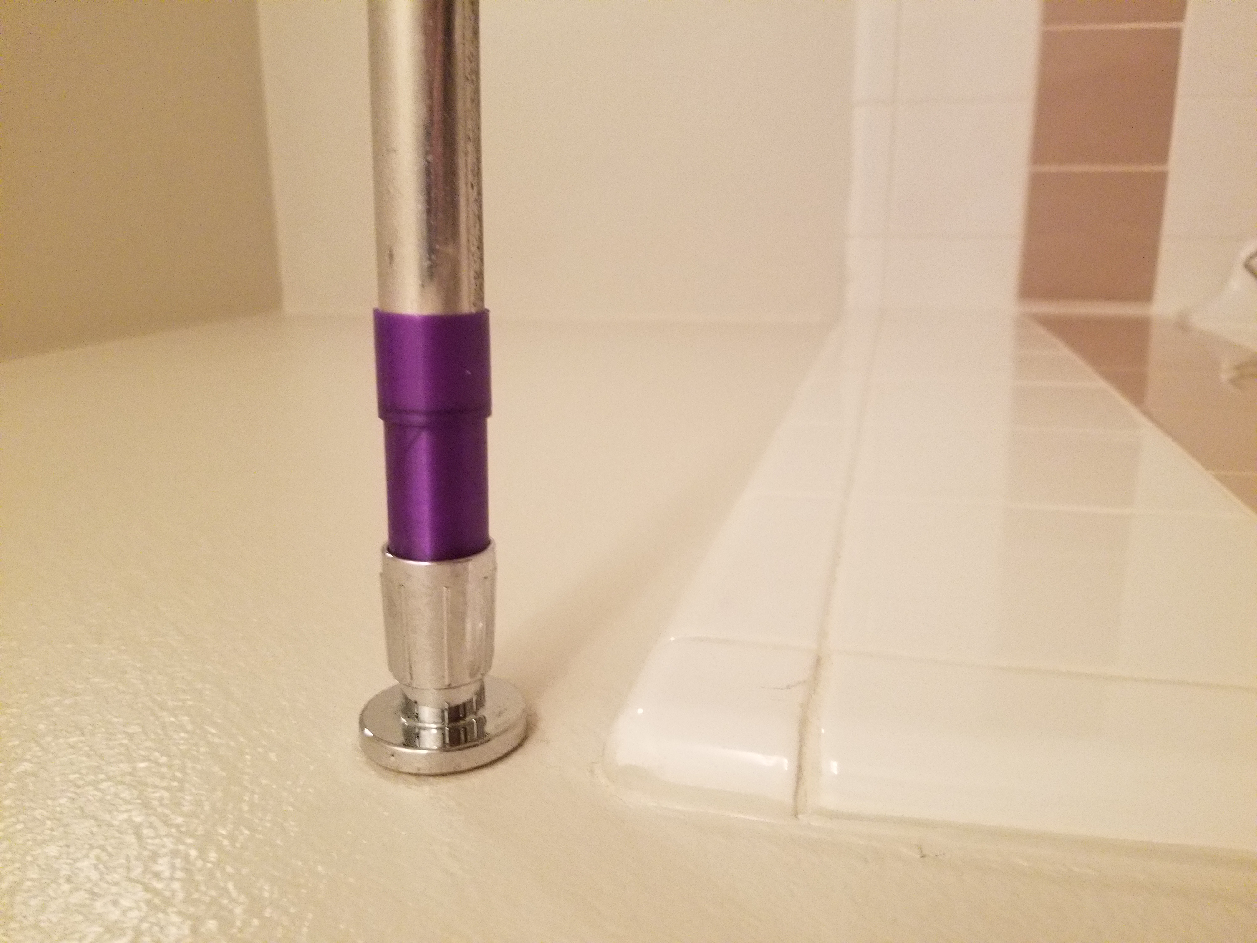 Shower rod extender