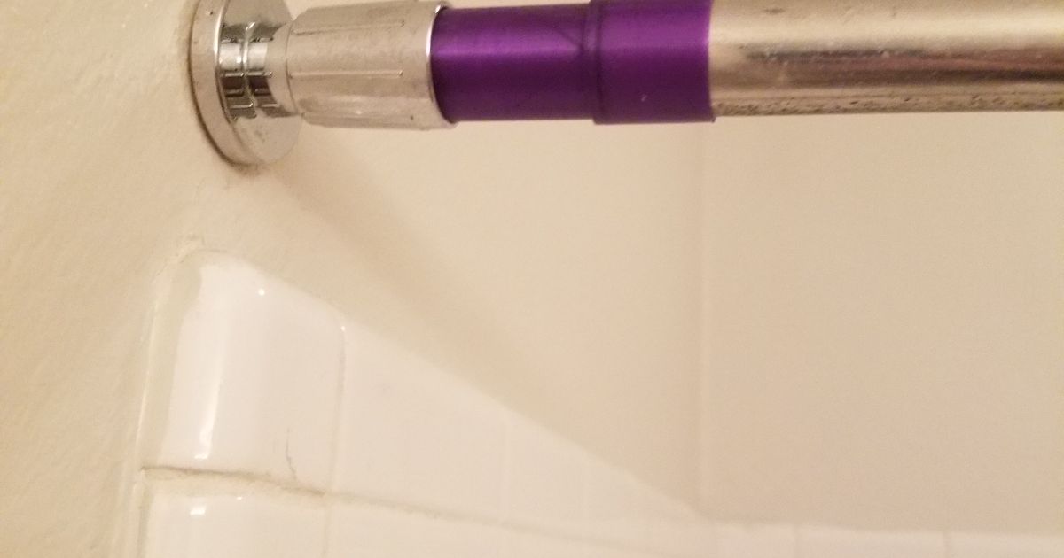 Shower rod extender by Kay Sidhe Download free STL model