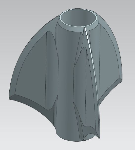 Rocket Fin Pen Holder