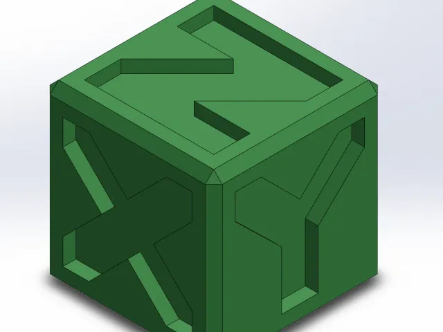 20mm Calibration Cube