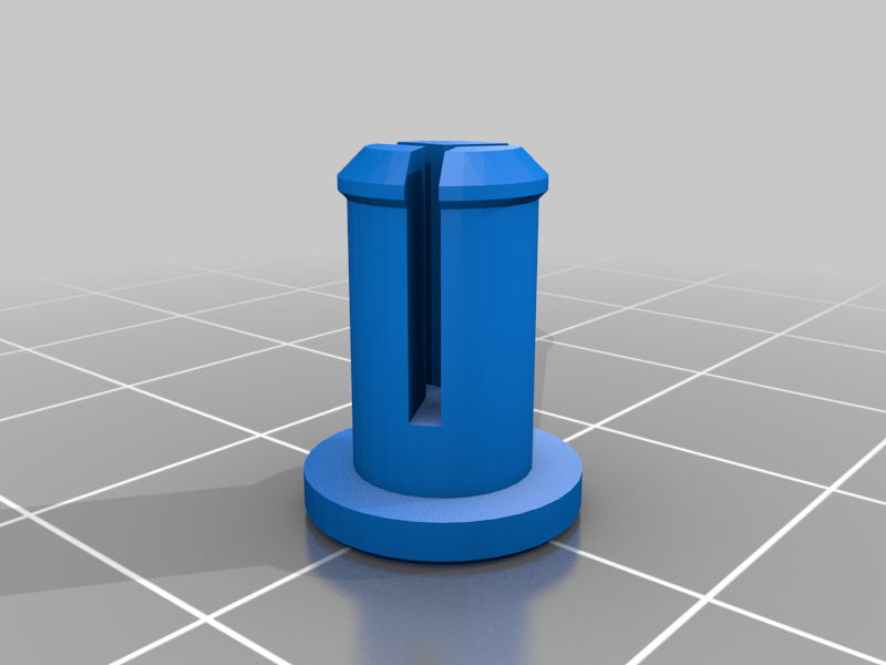 Single Pegboard Push Rivet