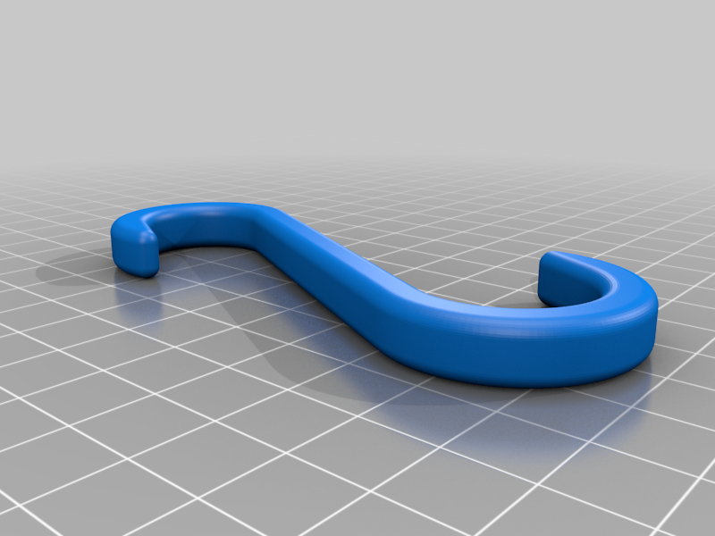 S-shaped Hook by saipanda8801 | Download free STL model | Printables.com