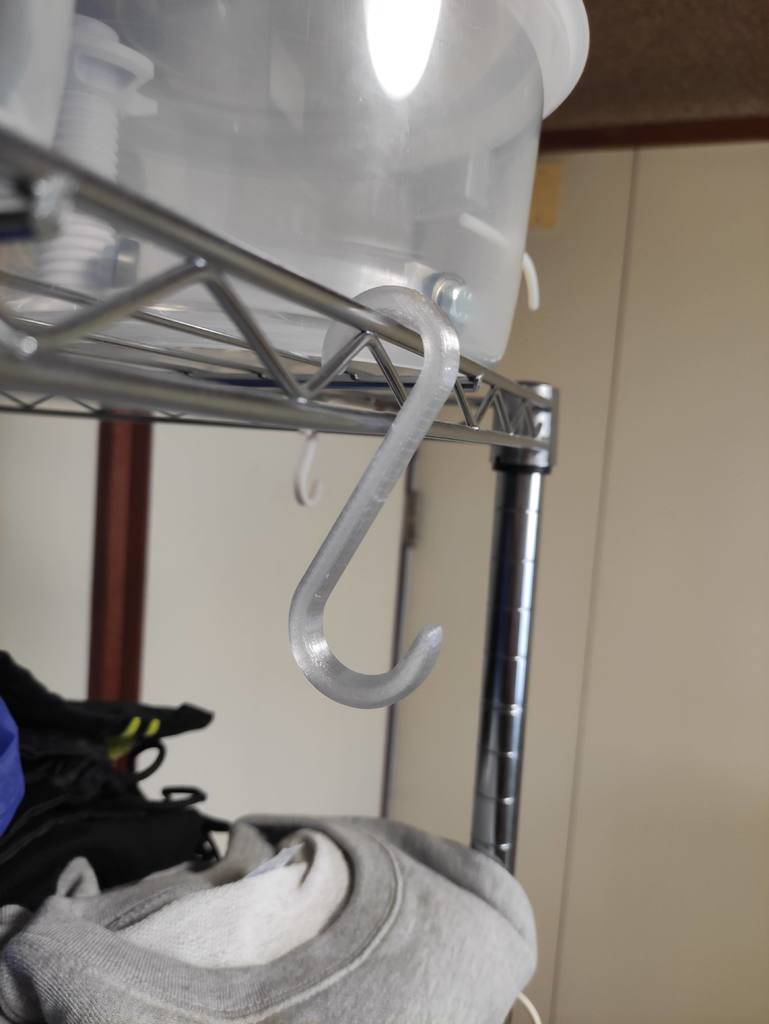 S-shaped Hook by saipanda8801 | Download free STL model | Printables.com
