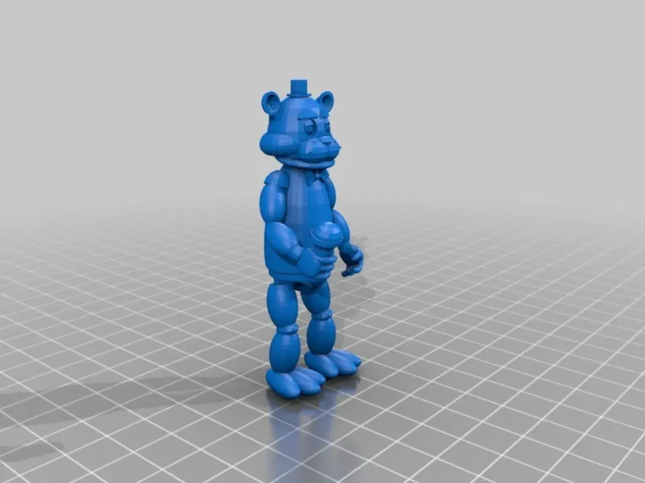 STL file Freddy Fazbear From FNAF:SB 🎲・Model to download and 3D print・Cults