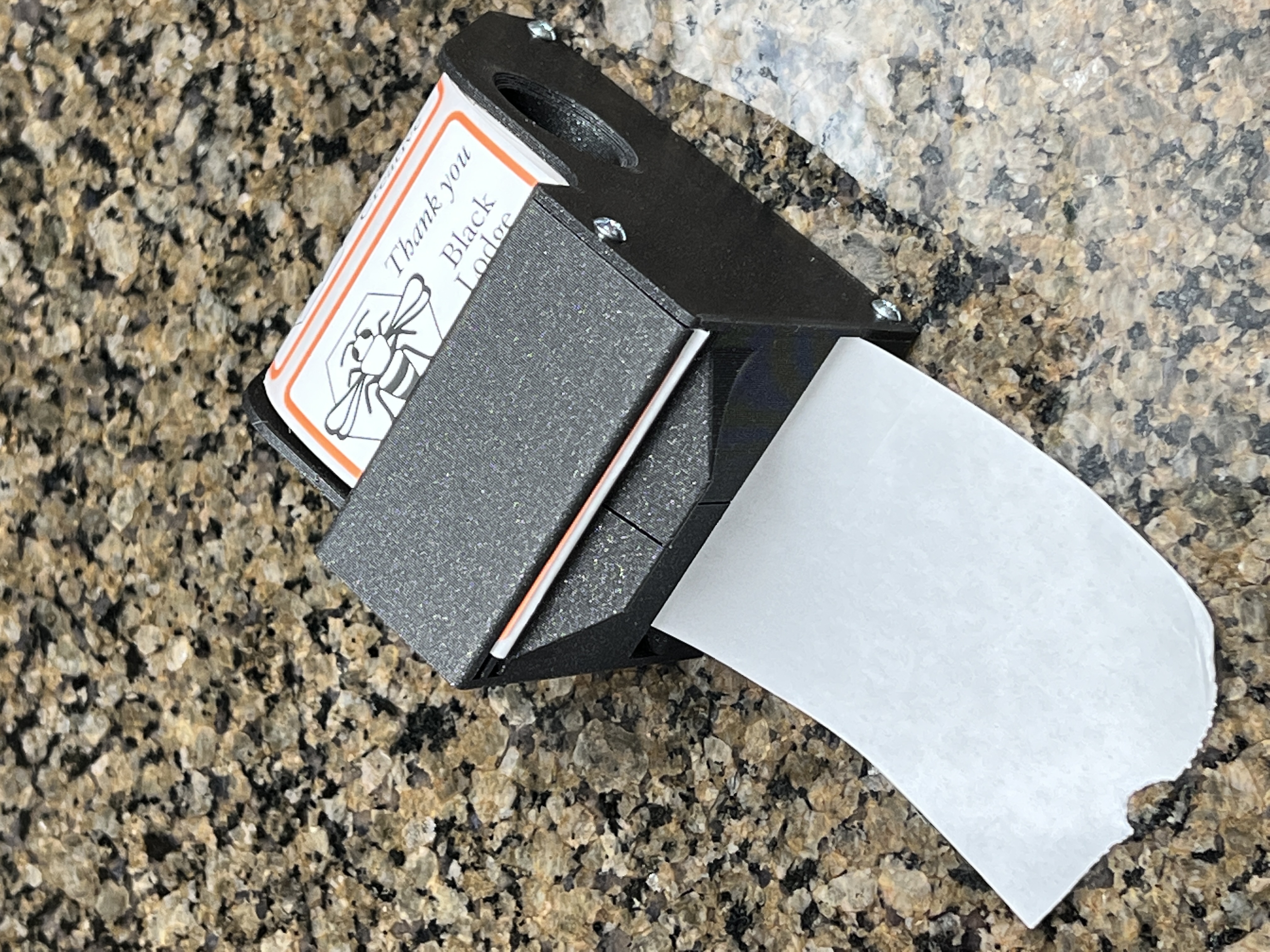 Sticker Roll Dispenser 61.5mm (2.25 inch) v2