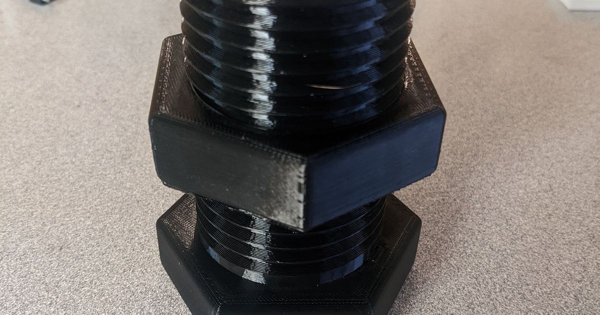 Nut and Bolt Pen Holder Fidget Toy by Inverted Pursuits Lab Download