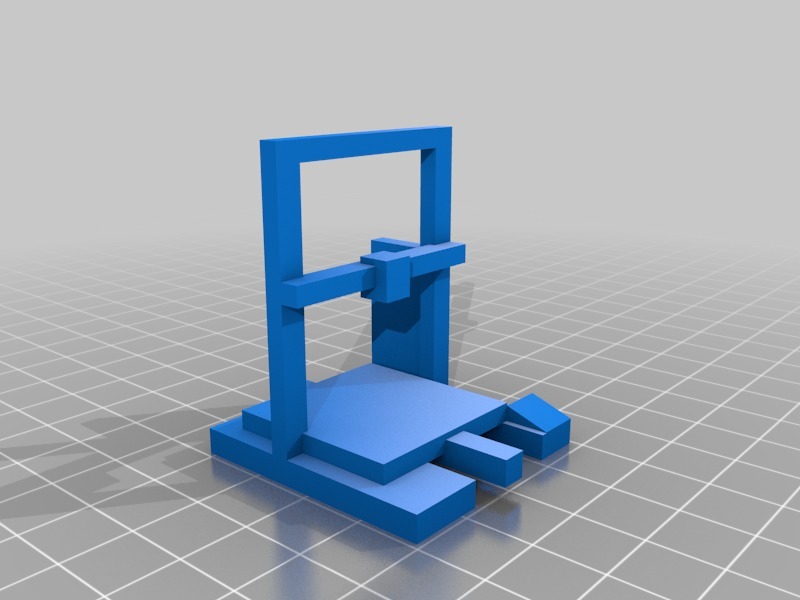 Miniatura 3 do modelo 3D Creality Ender 3 3D Printer Model