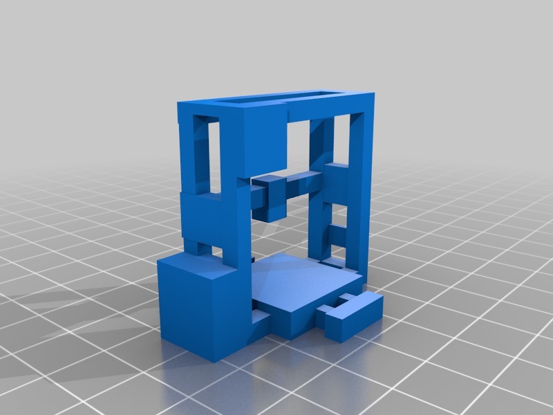 Miniatura 4 do modelo 3D 3D Printer Chess Set