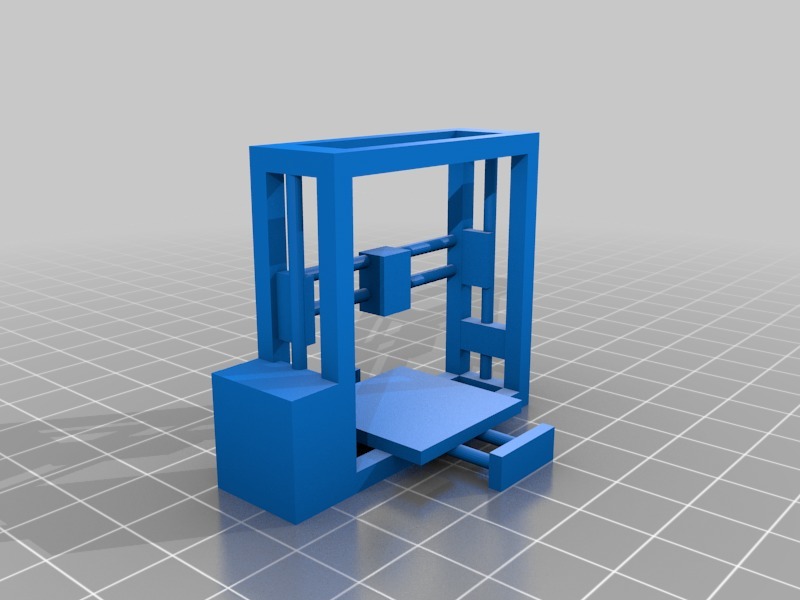 LulzBot TAZ1 3D Printer Model by GPTia | Download free STL model ...