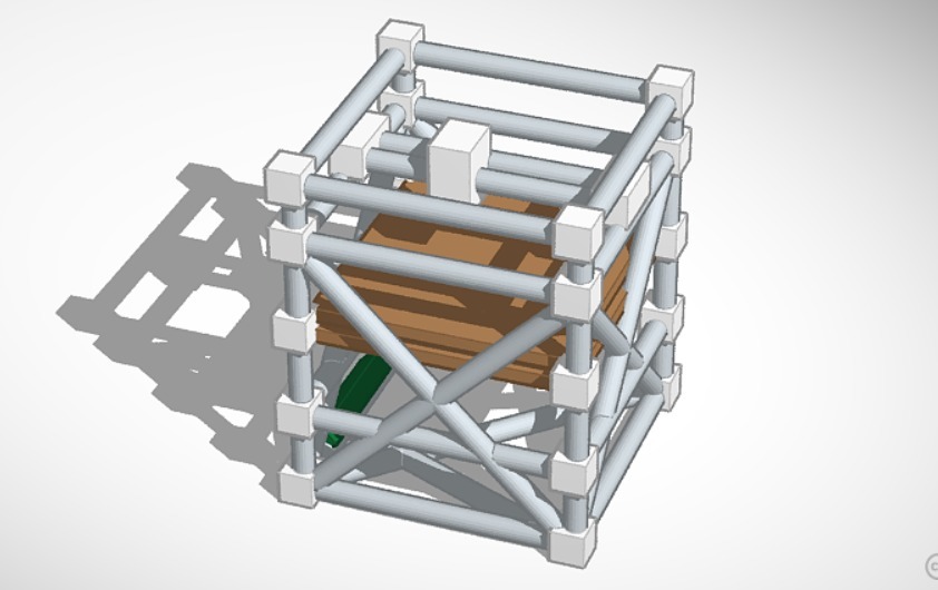 RepRap Darwin 3D Printer Model — miniatura 3
