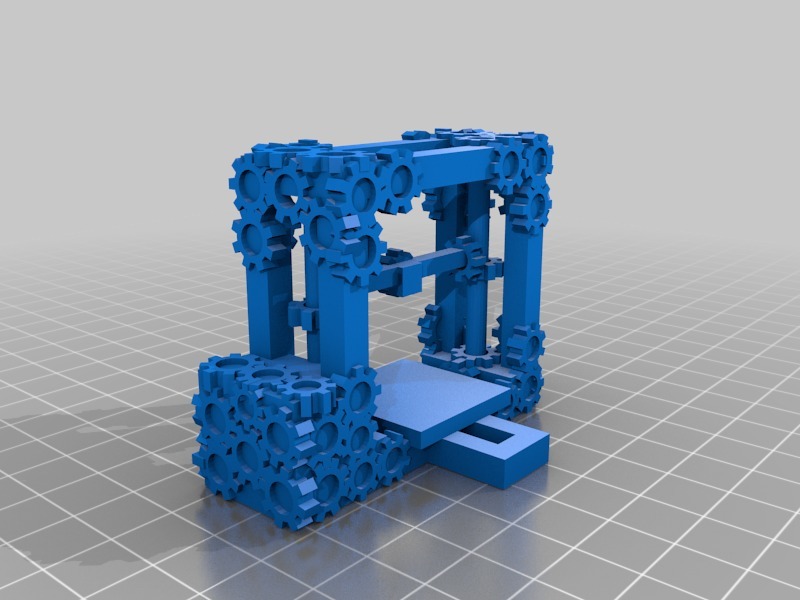 Clockwork 3D Printer Model by GPTia | Download free STL model ...