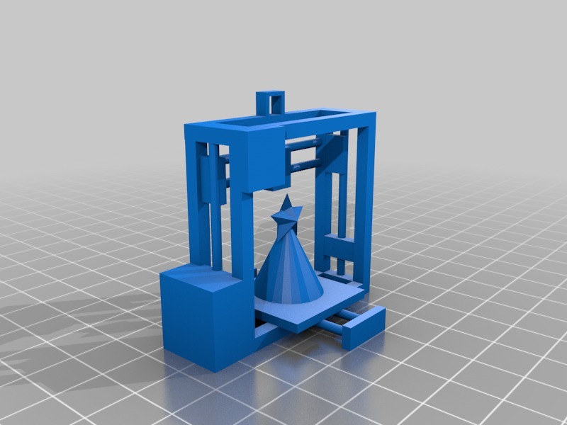 LulzBot 3D Printer Ornament by GPTia | Download free STL model ...
