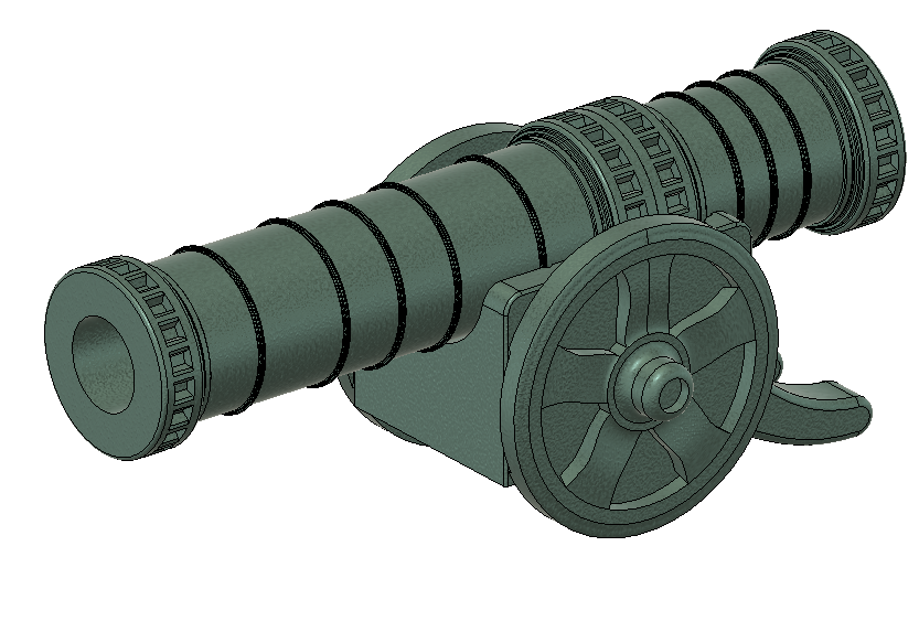 Dardanelles Cannon from the War of Constantinople 1453