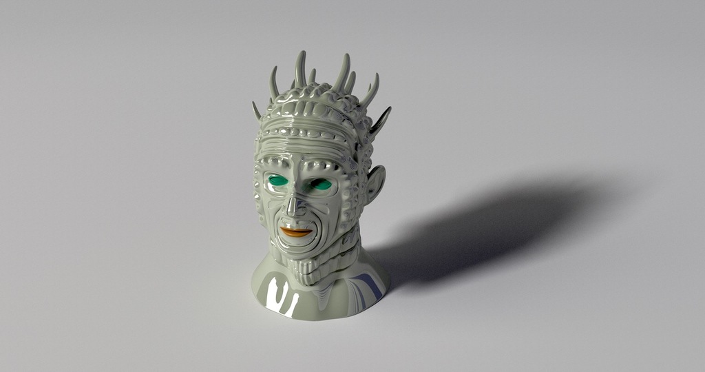Alien Head 5