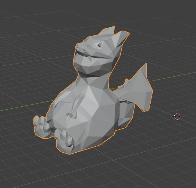 Low poly Charizard