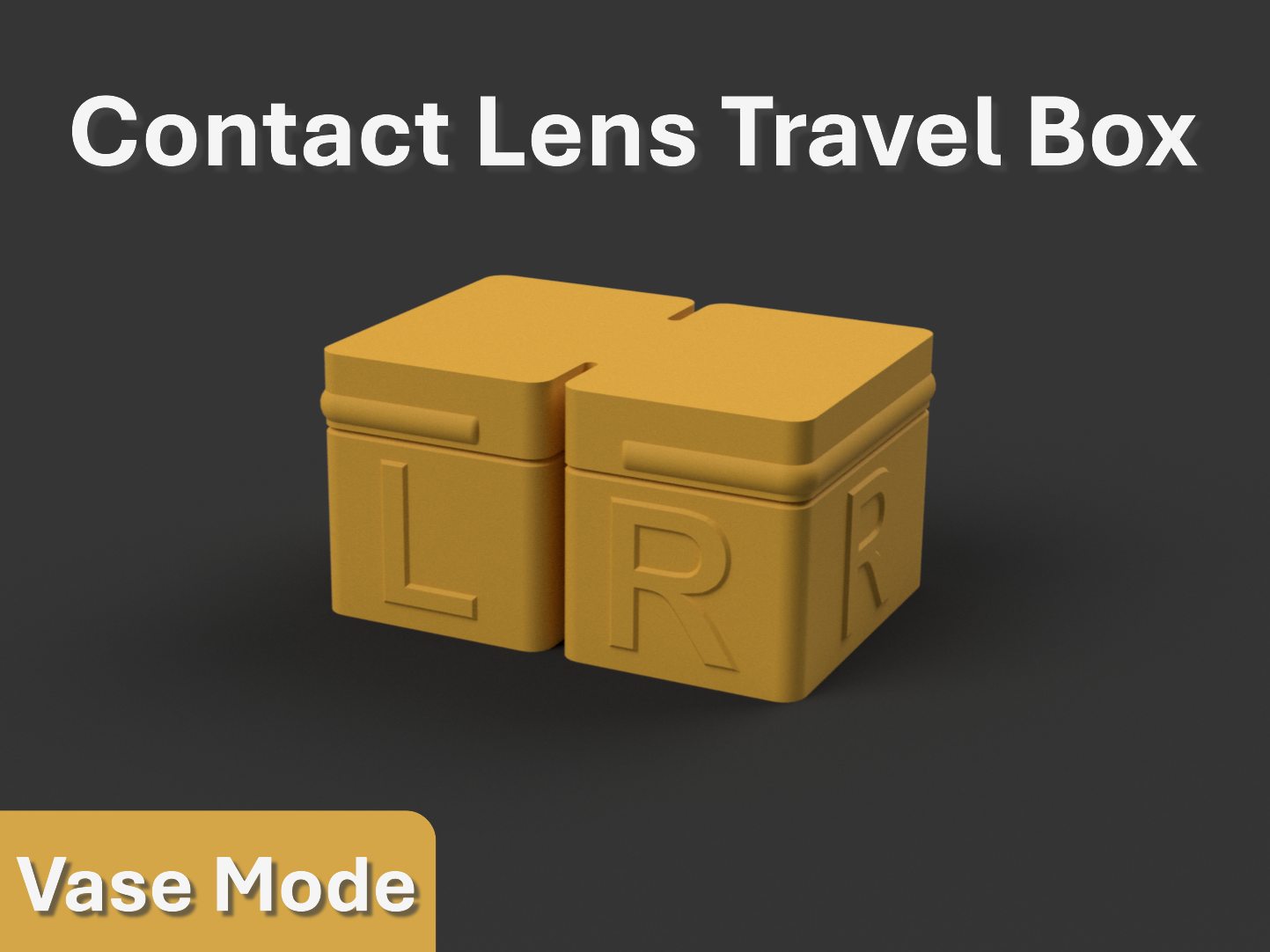 Contact Lens Travel Box