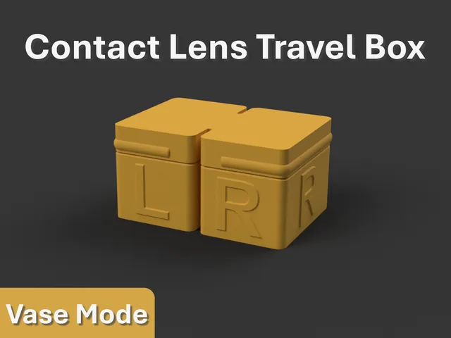 Contact Lens Travel Box