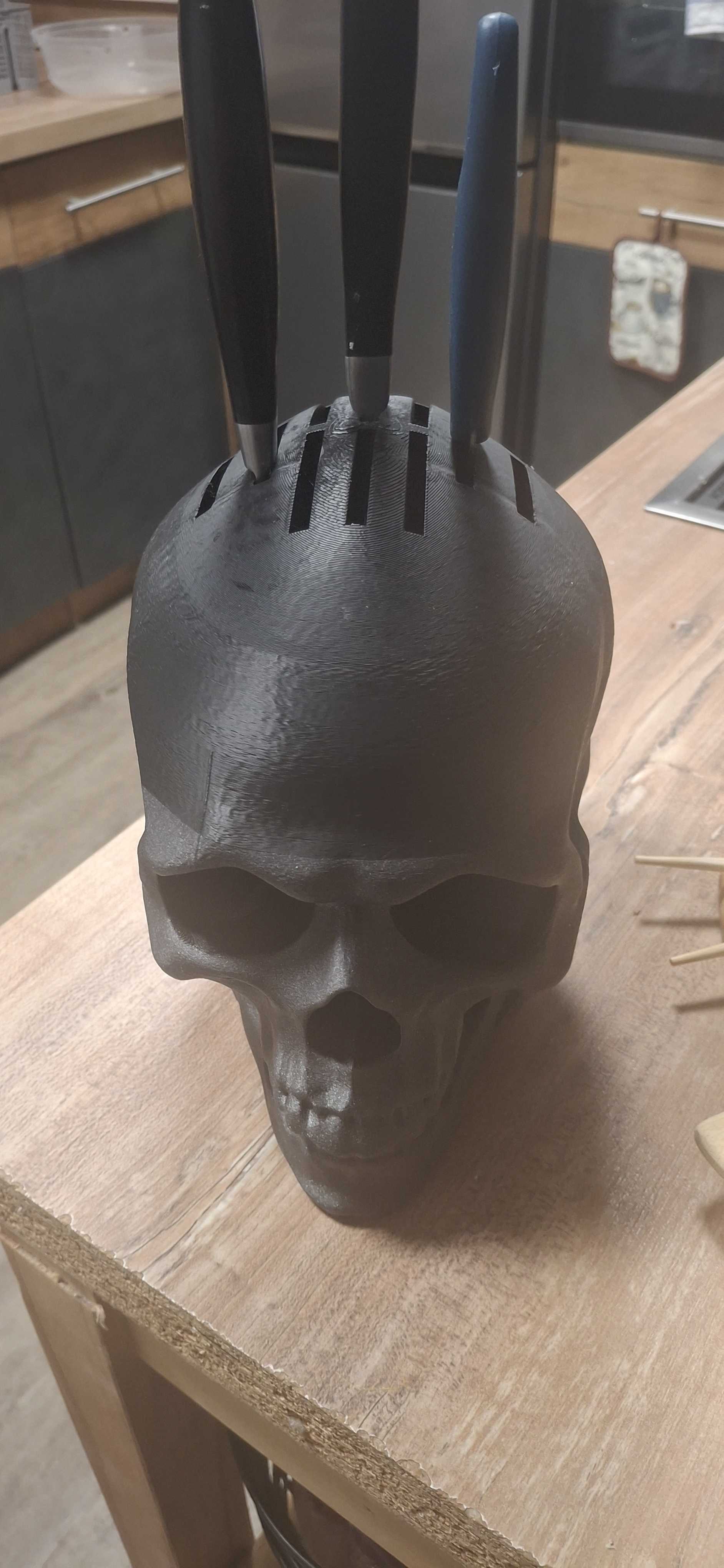 Knife Holder skull