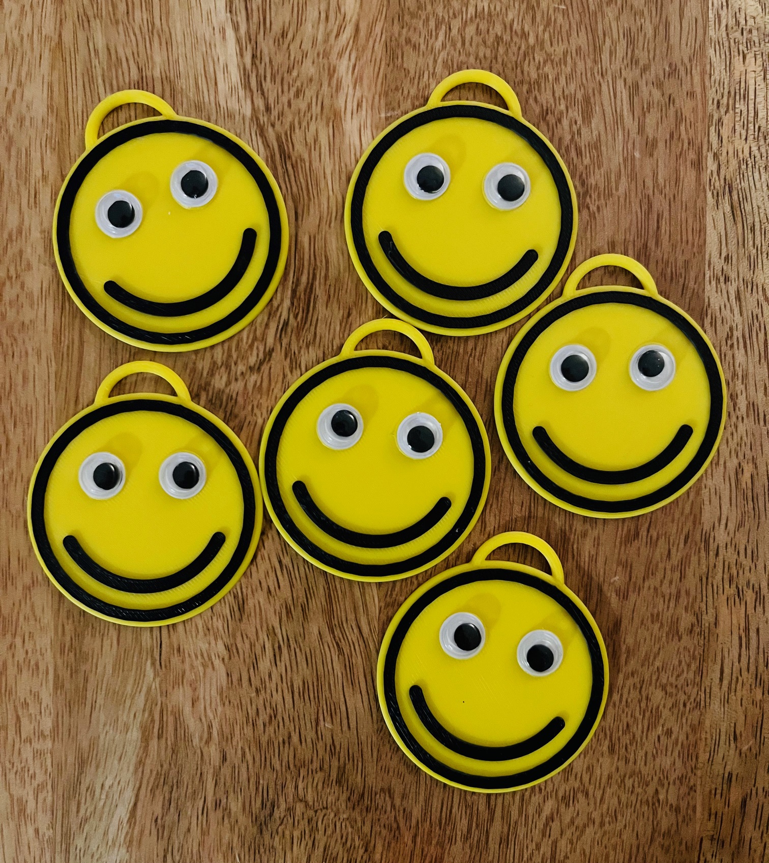 Happy Face with Googly Eyes