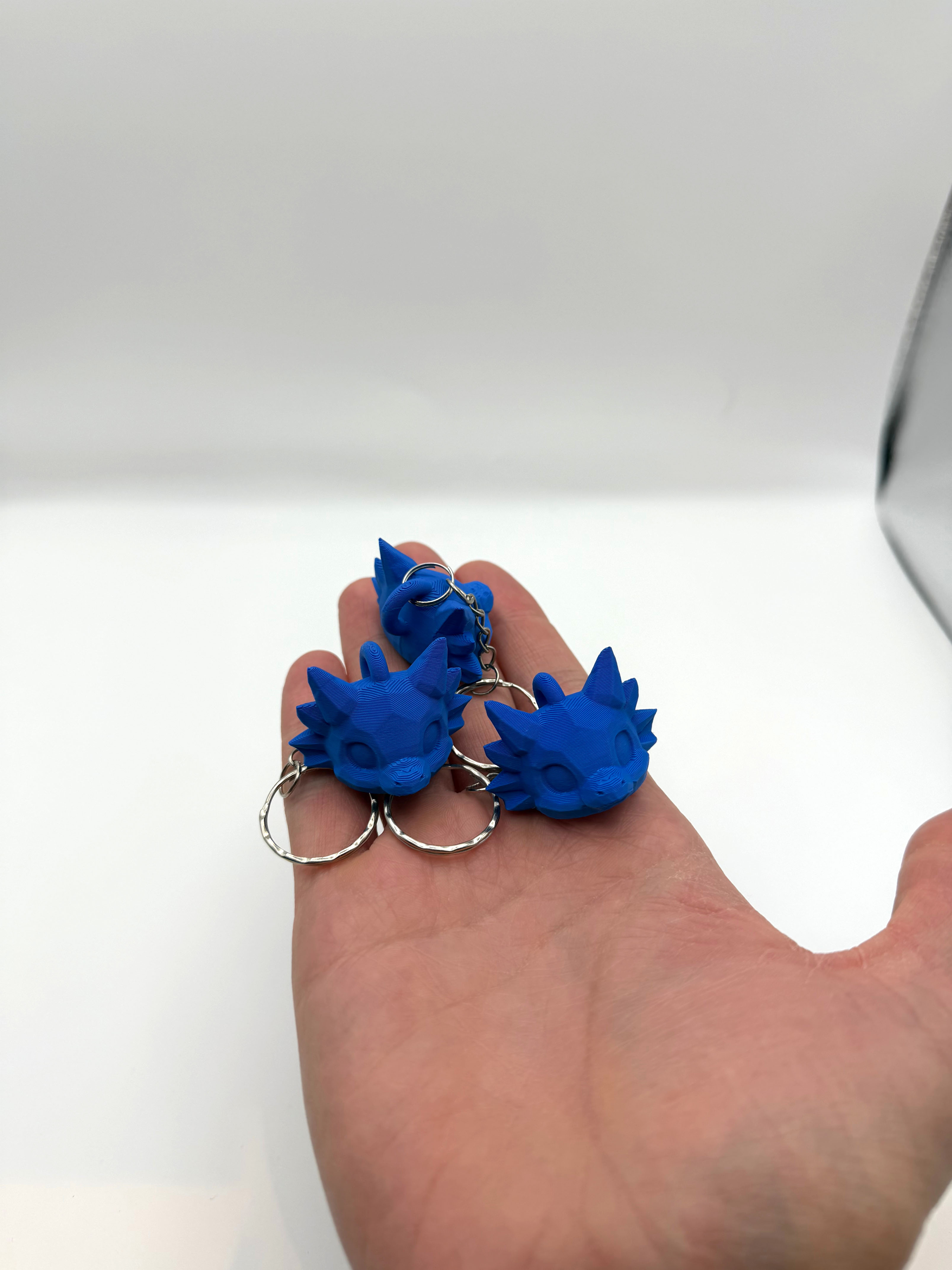 Miniatura 5 do modelo 3D Lowpoly Dragon Keychain