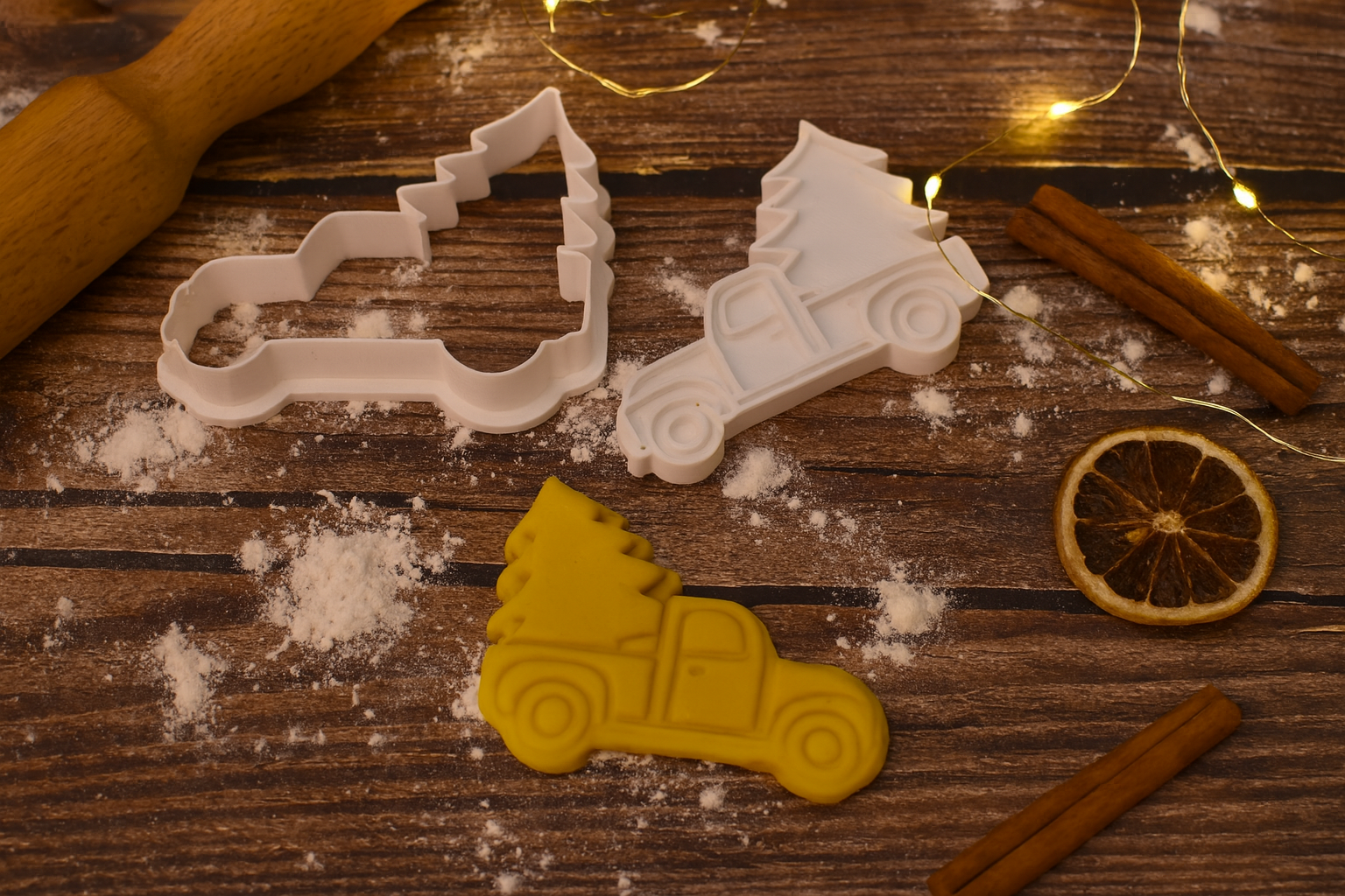 Christmas Truck – Cookie Cutter & Embosser