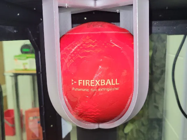 Fire Extinguisher Ball Holder For Enclosure (Prusa)
