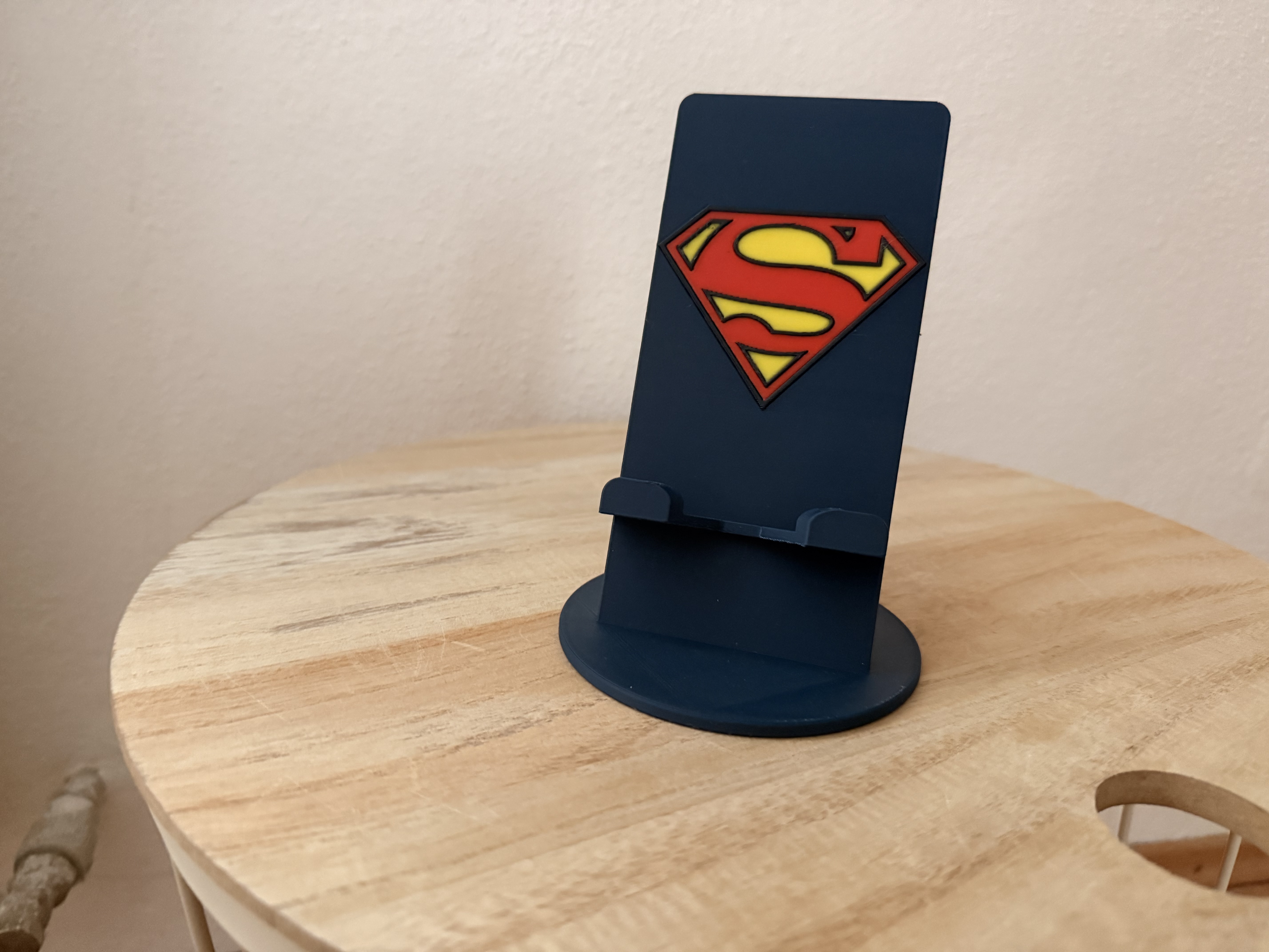 Phone Holder Superman 3D model