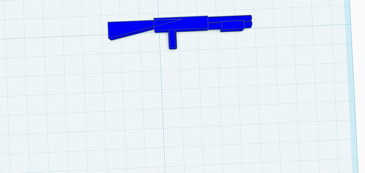 dummy 13 shotgun 3D model