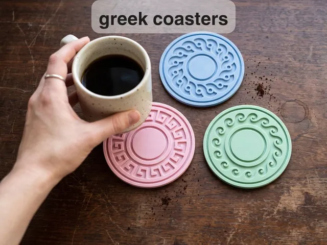 Greek Coasters