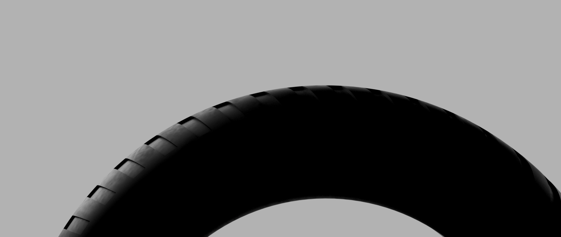 Threaded car tire coaster