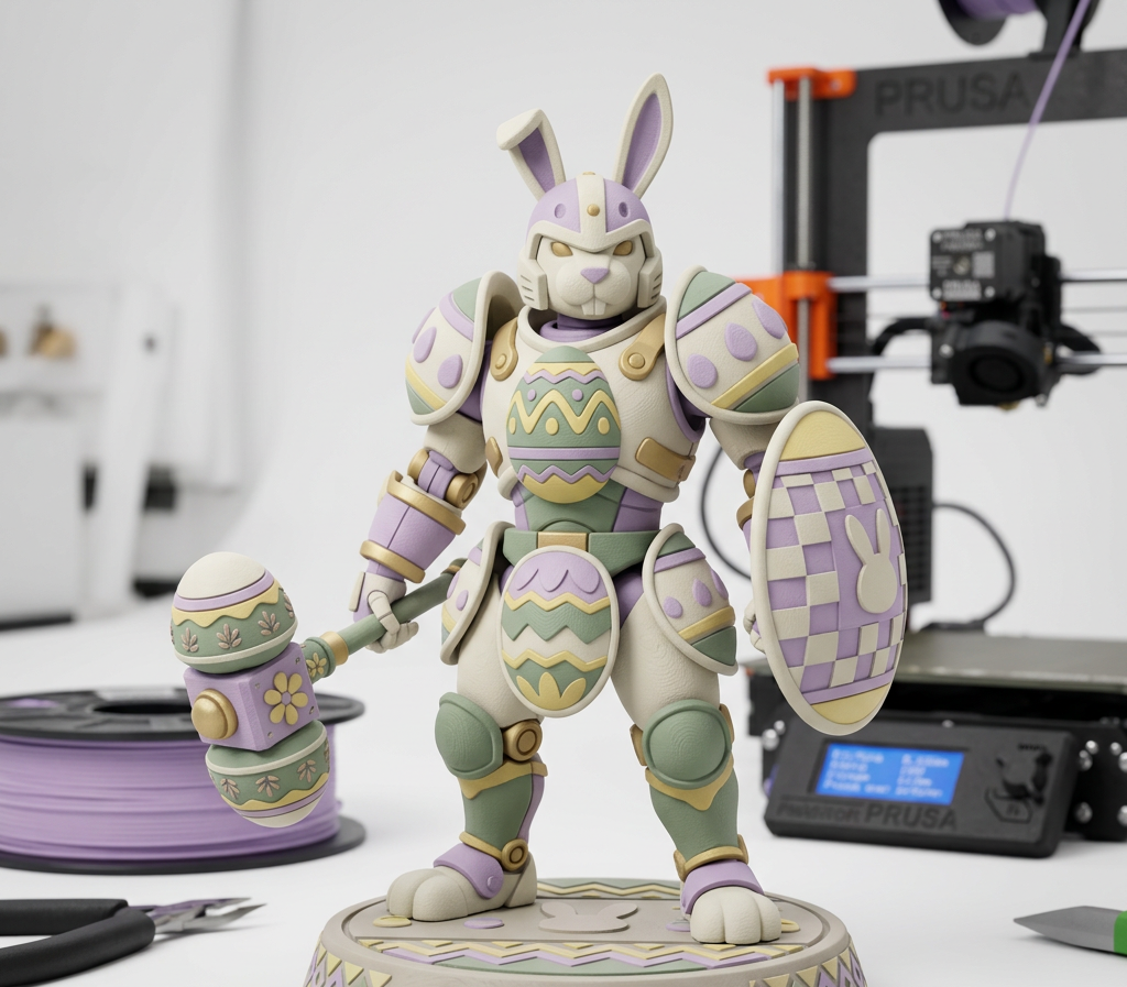 Easter Bunny Warrior