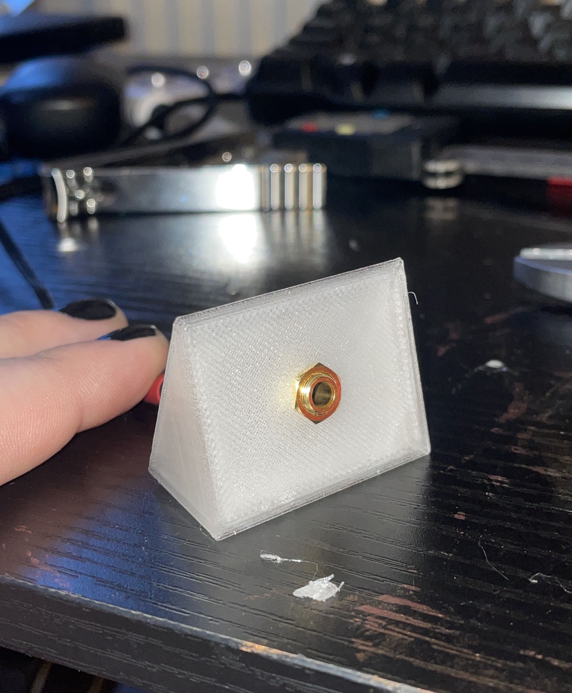 Headphone Jack Desktop Panel - Perpheral Panel - 3.5mm - USB