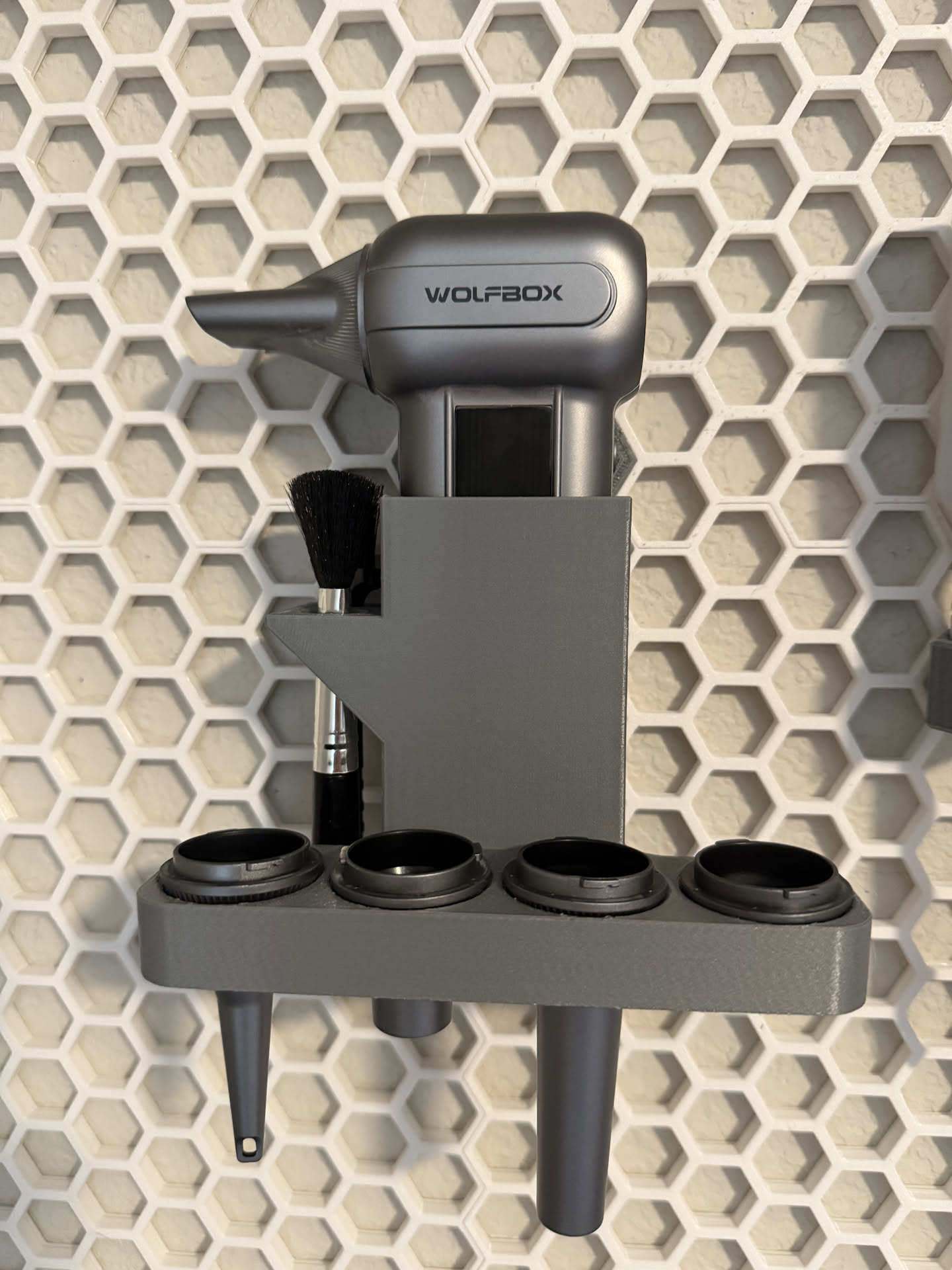Honeycomb Storage Wall HSW Wolfbox Air Duster Storage