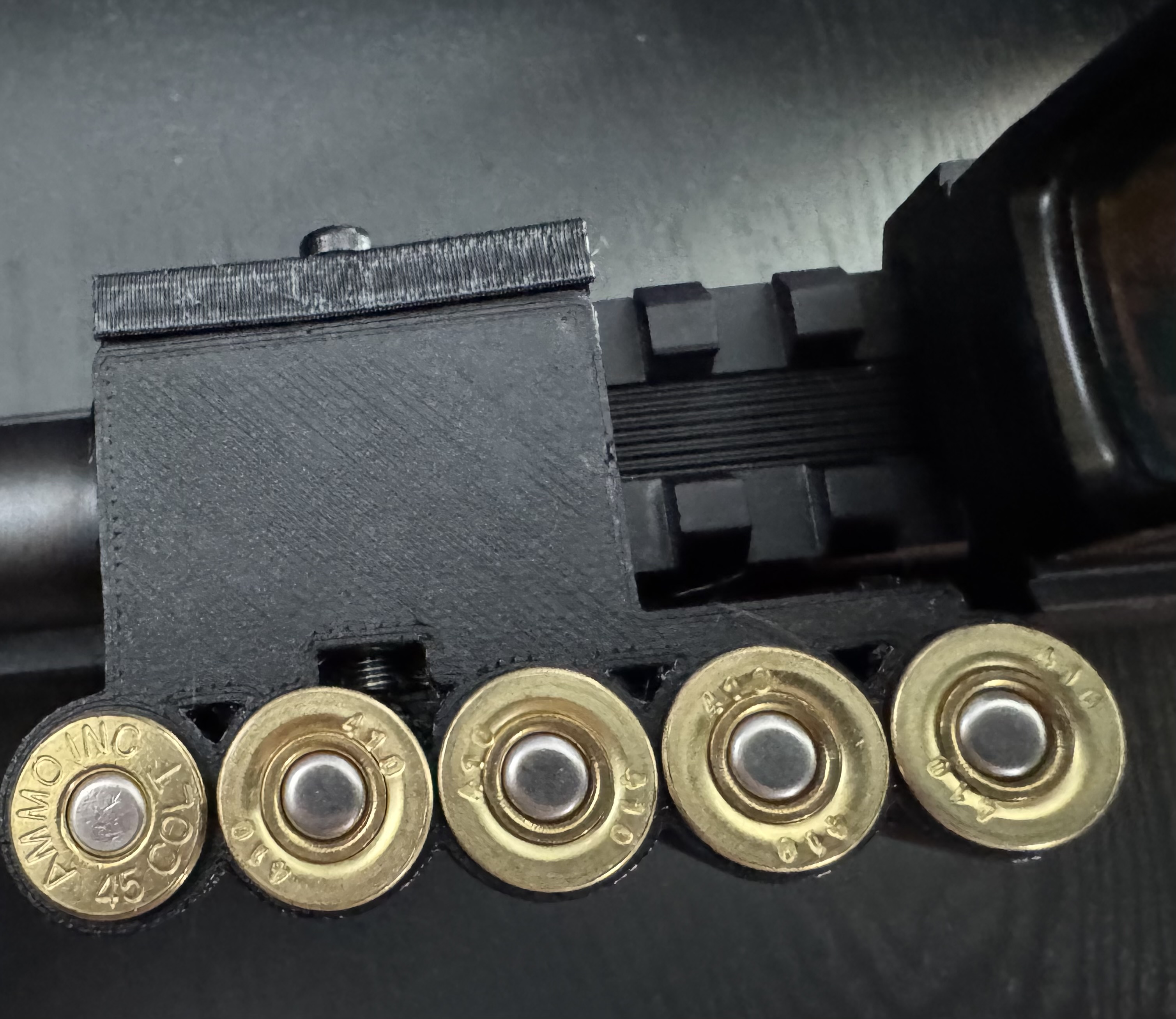 45LC/.410 shotshell sidesaddle mount — miniatura 2
