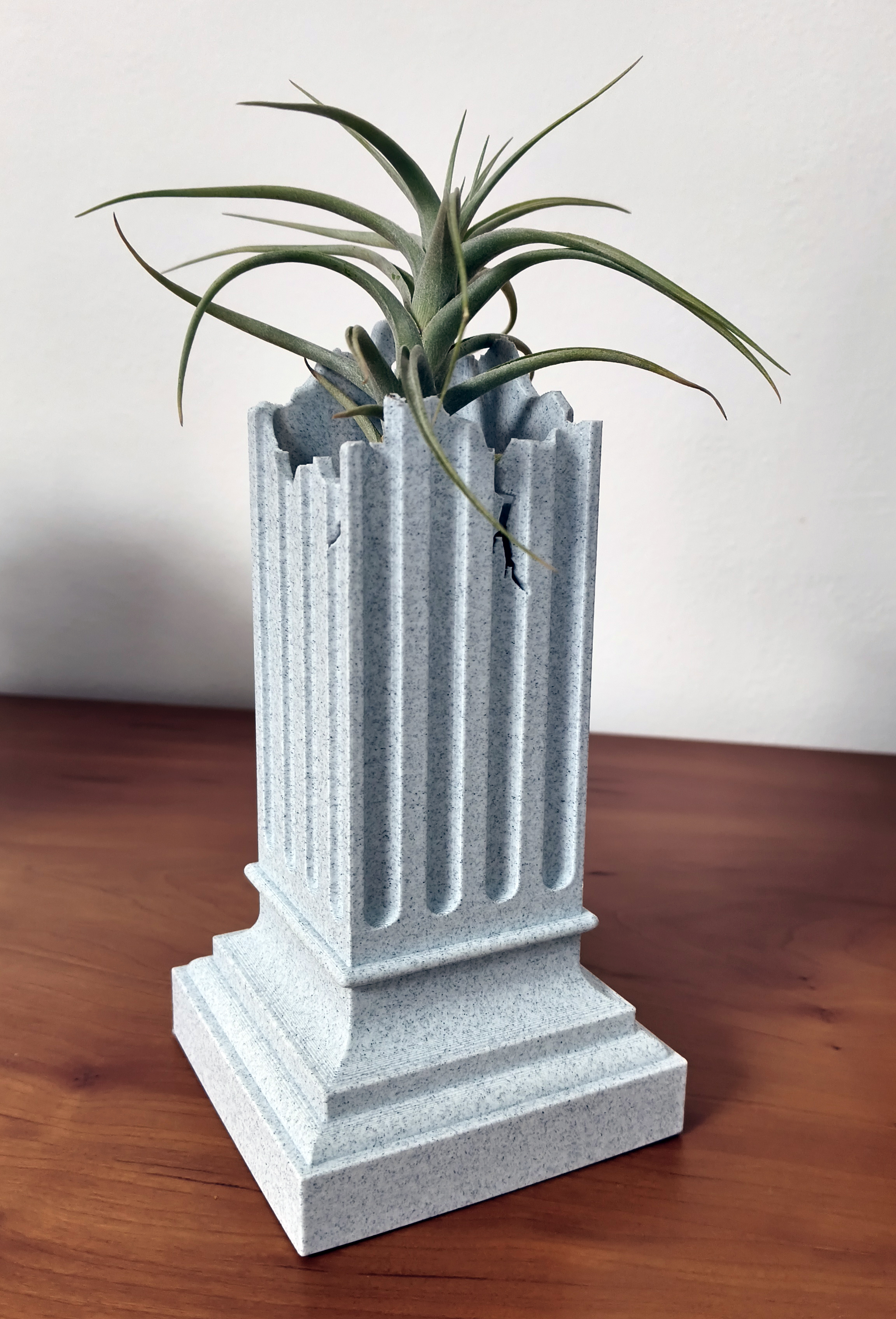 Pilar decorativo escala real 78cm x 30cm.