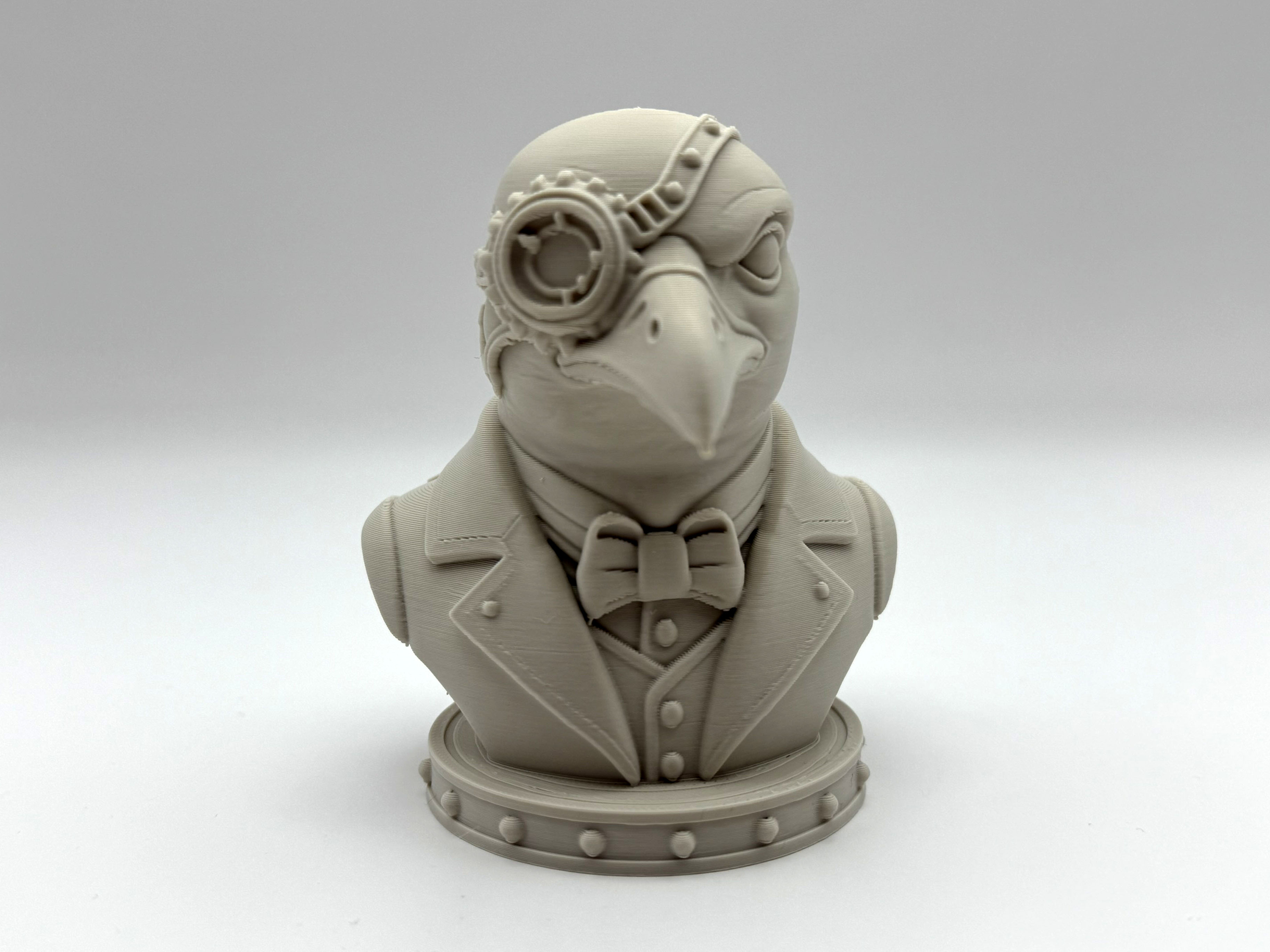 Steampunk Seagull Bust