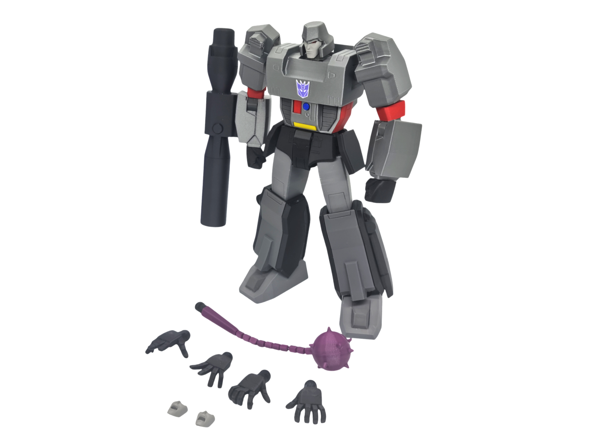 Miniatura 7 do modelo 3D Transformers Devastation MEGATRON Figure V2