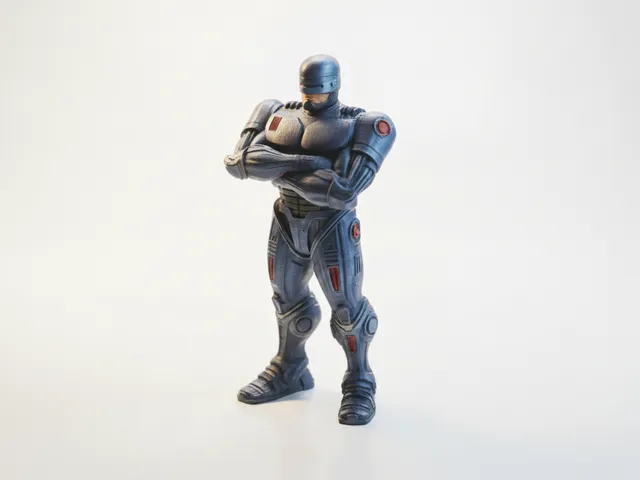 Buff Robocop Figurine Action Hero 3D Printable