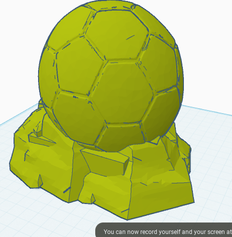 ballon dO'r soccer trophy