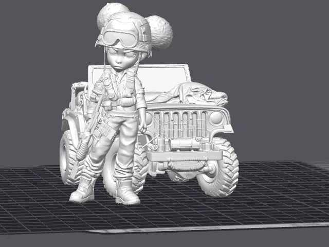 "bobcat" army girl