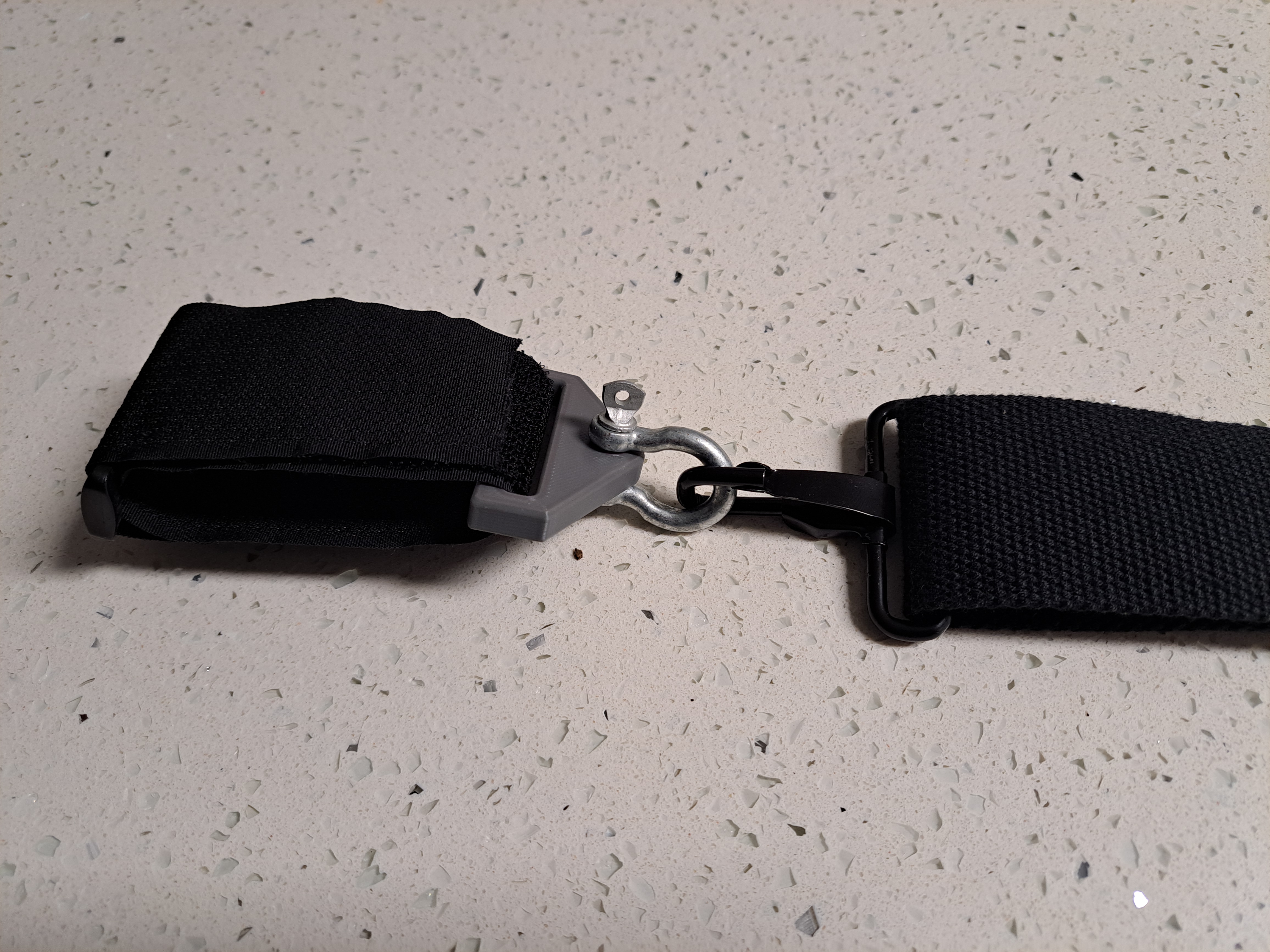 D-Ring Shackle Strap End