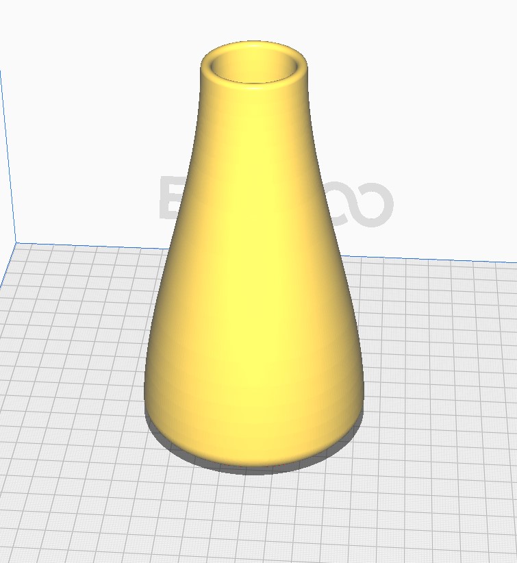 Schlichte Vase