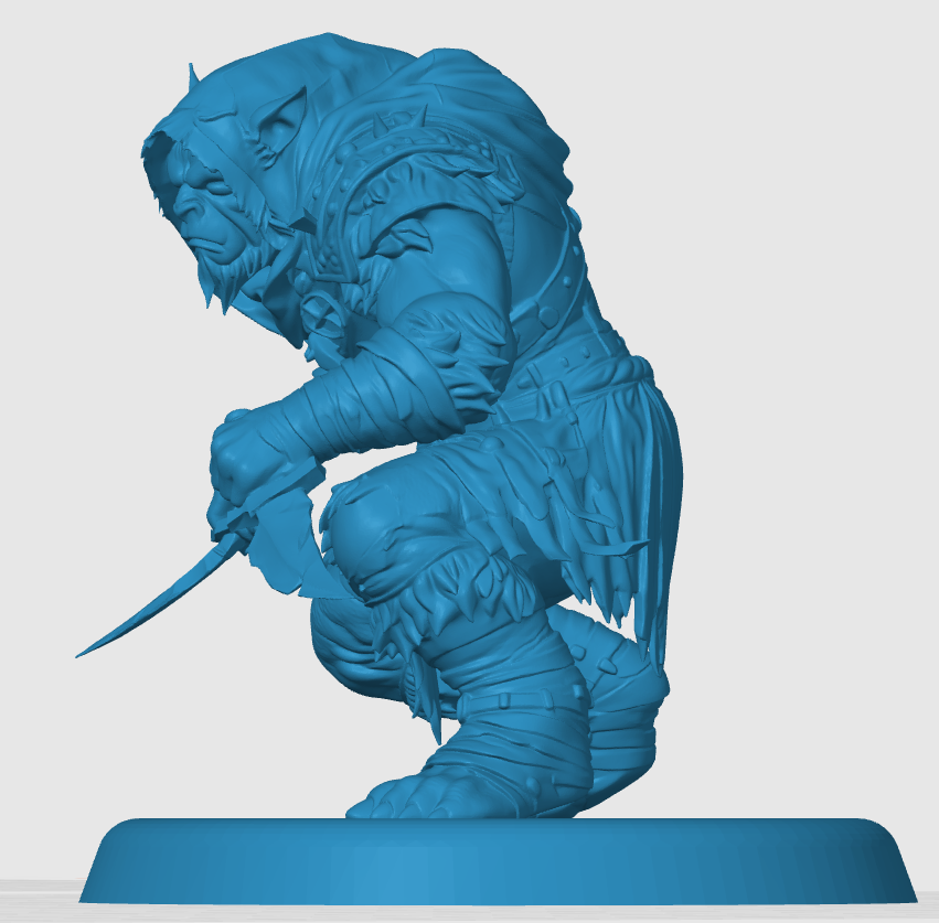 Miniatura 2 do modelo 3D Bugbear Rogue