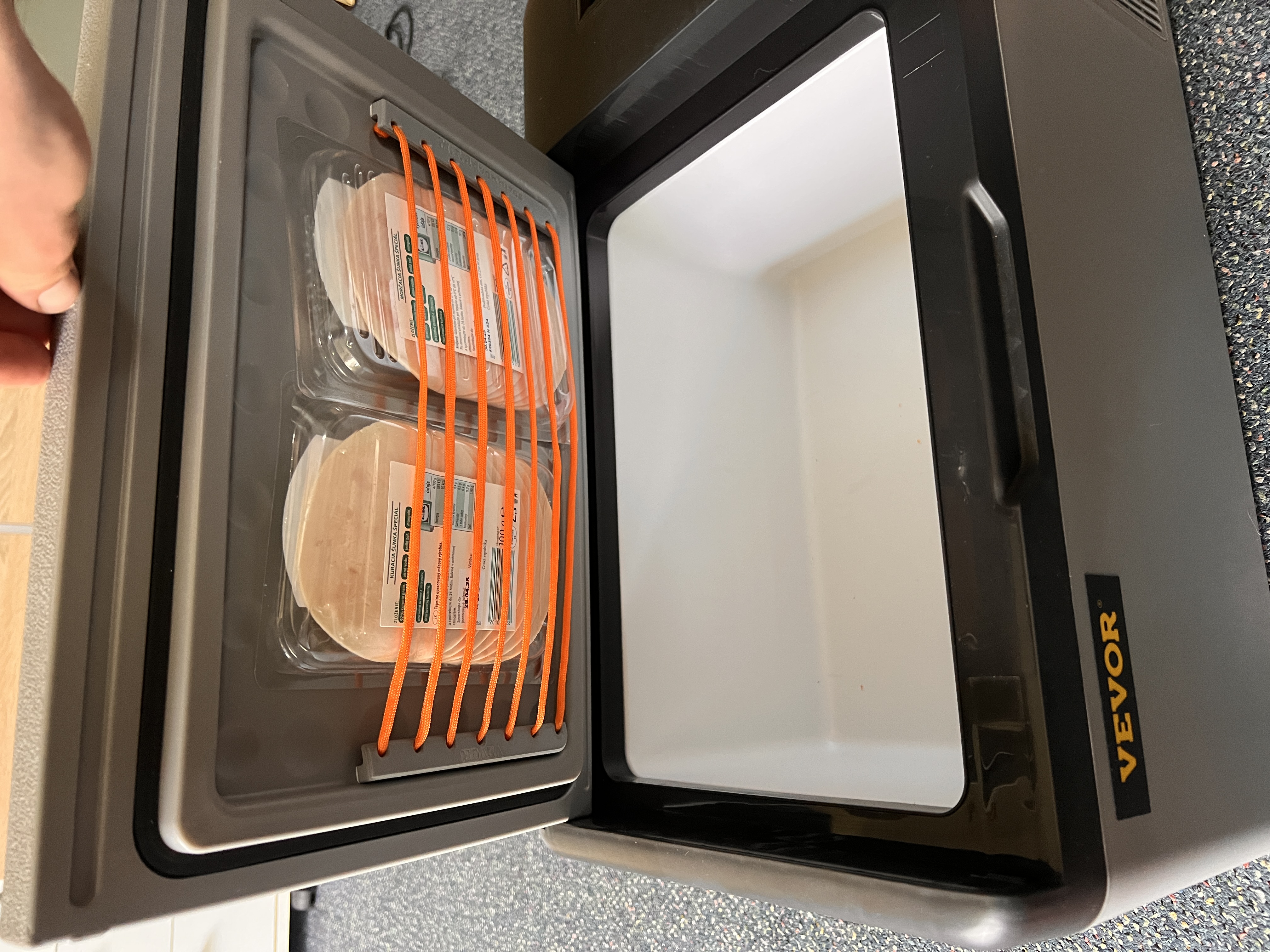 VEVOR Camping fridge lid shelve storage